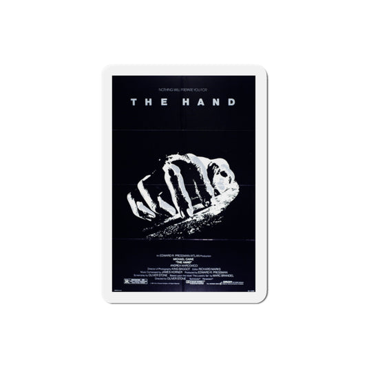The Hand 1981 Movie Poster Die-Cut Magnet-2" x 2"-The Sticker Space