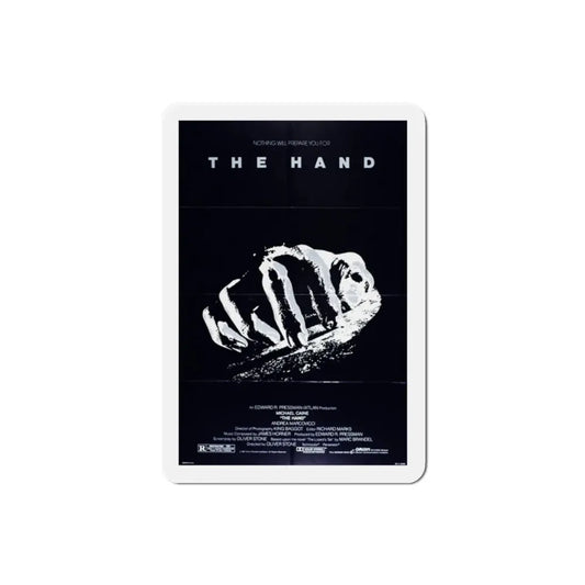 The Hand 1981 Movie Poster Refrigerator Magnet 2 Inch - The Sticker Space