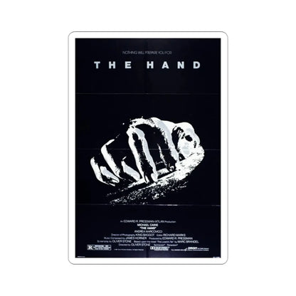 The Hand 1981 Movie Poster STICKER Vinyl Die-Cut Decal 2 Inch - The Sticker Space