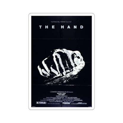 The Hand 1981 Movie Poster STICKER Vinyl Die-Cut Decal 4 Inch - The Sticker Space