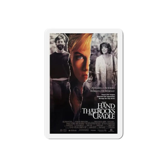 The Hand That Rocks the Cradle 1992 Movie Poster Refrigerator Magnet 2 Inch - The Sticker Space