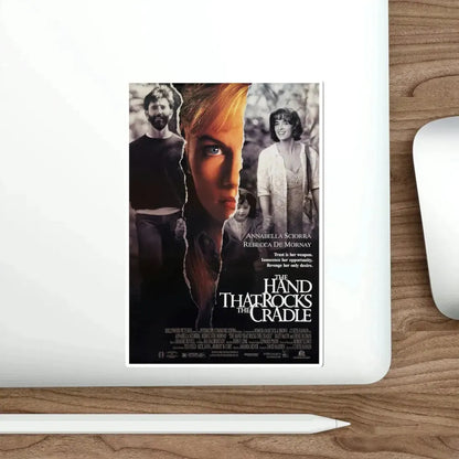 The Hand That Rocks the Cradle 1992 Movie Poster STICKER Vinyl Die-Cut Decal - The Sticker Space