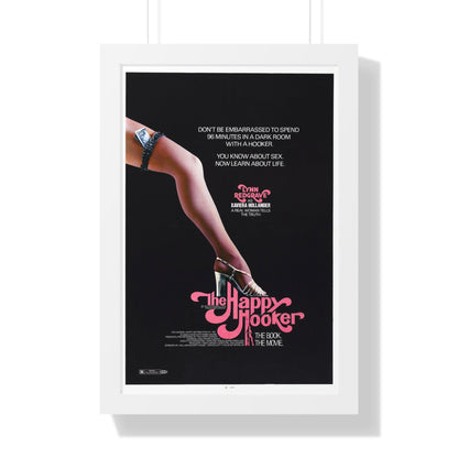 THE HAPPY HOOKER 1975 - Framed Movie Poster-16″ x 24″-The Sticker Space