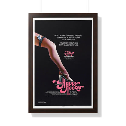 THE HAPPY HOOKER 1975 - Framed Movie Poster-20" x 30"-The Sticker Space