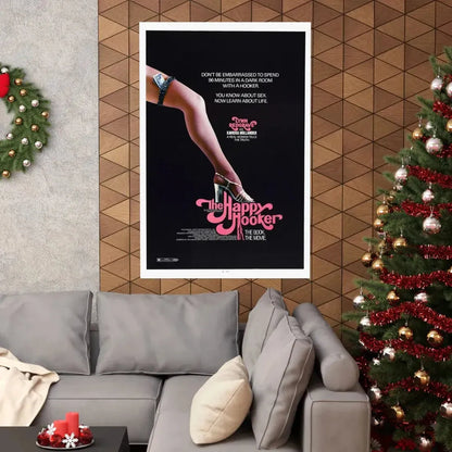 THE HAPPY HOOKER 1975 - Paper Movie Poster - The Sticker Space