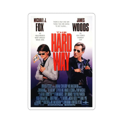The Hard Way 1991 Movie Poster STICKER Vinyl Die-Cut Decal 6 Inch - The Sticker Space