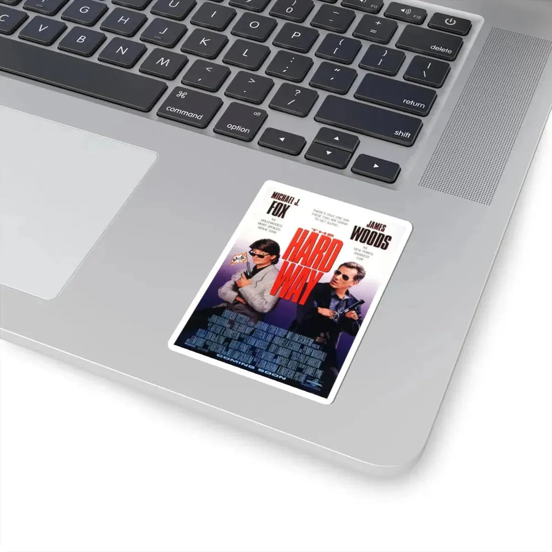 The Hard Way 1991 Movie Poster - STICKER Vinyl Kiss-Cut Decal - The Sticker Space