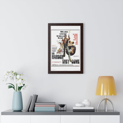 THE HARDER THEY COME 1972 - Framed Movie Poster-The Sticker Space