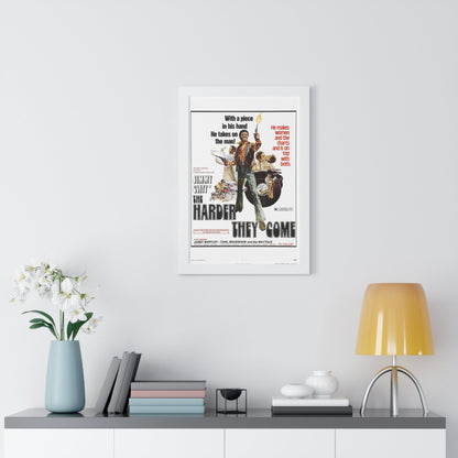 THE HARDER THEY COME 1972 - Framed Movie Poster-The Sticker Space