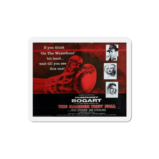 The Harder They Fall 1956 Movie Poster Refrigerator Magnet 2 Inch - The Sticker Space