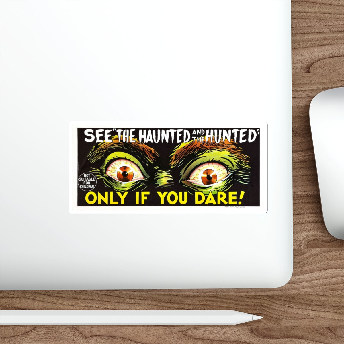 THE HAUNTED AND THE HUNTED (DEMENTIA 13) 1963 Movie Poster STICKER Vinyl Die-Cut Decal-The Sticker Space