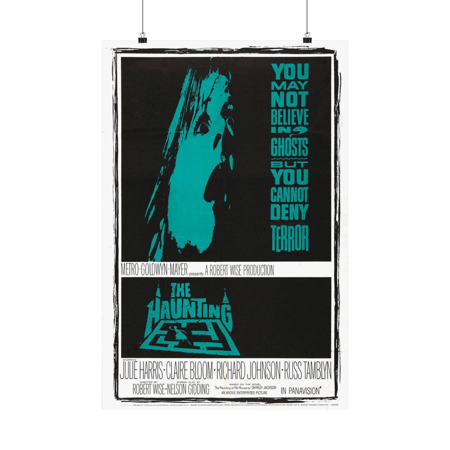 THE HAUNTING 1963 - Paper Movie Poster-20″ x 30″-The Sticker Space