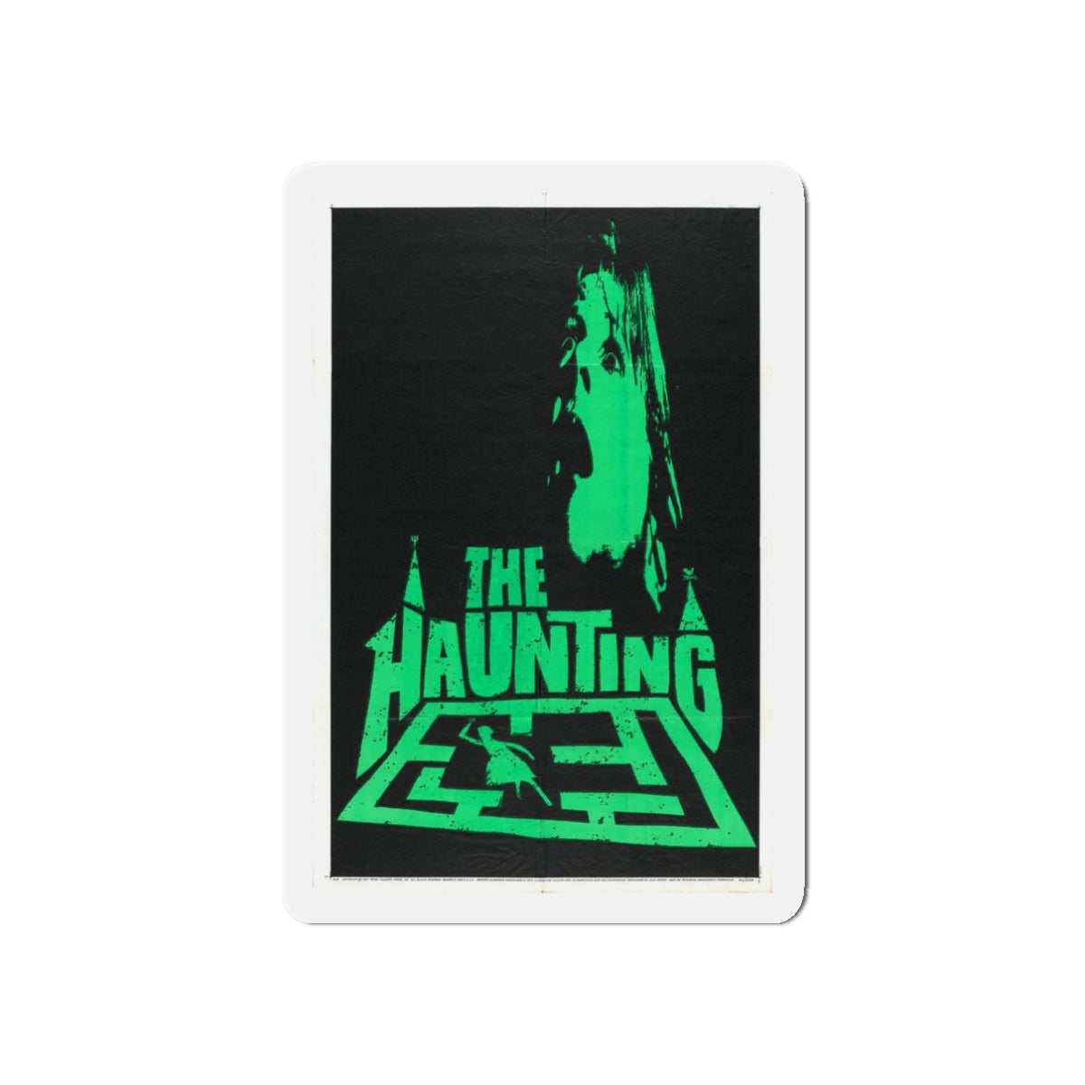 THE HAUNTING (3) 1963 Movie Poster - Refrigerator Magnet-3" x 3"-The Sticker Space