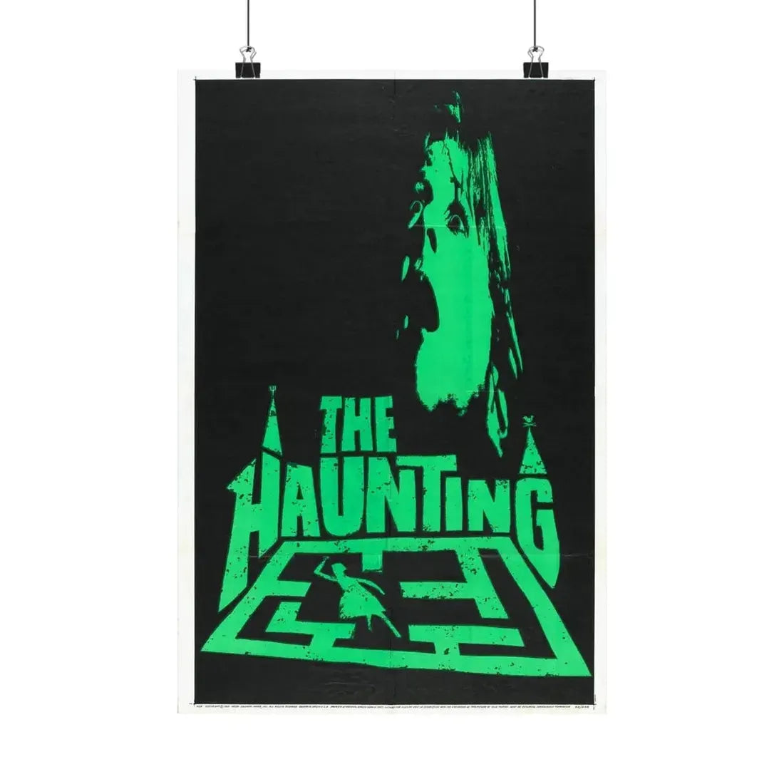 THE HAUNTING (3) 1963 - Paper Movie Poster 12″ x 18″ Matte - The Sticker Space