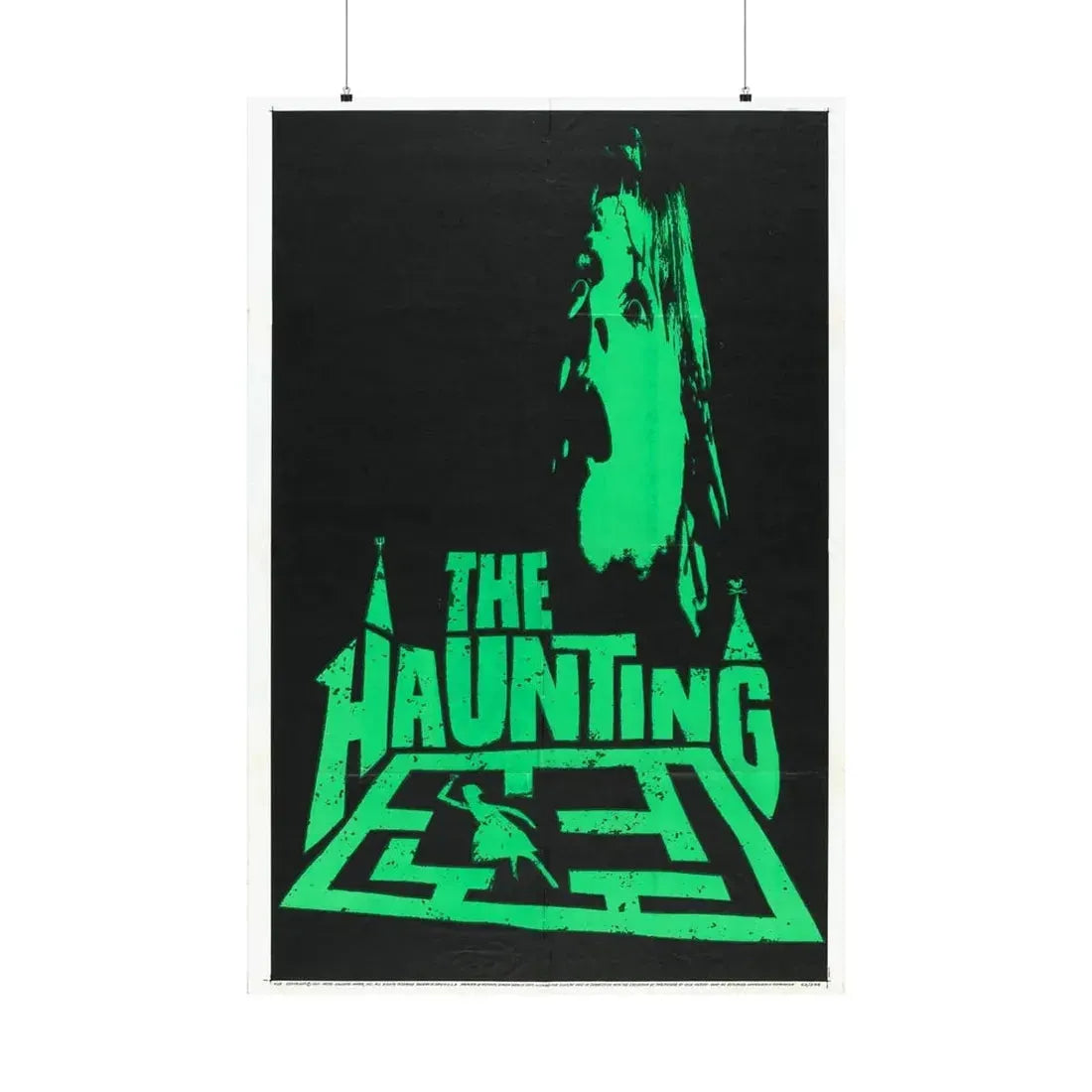 THE HAUNTING (3) 1963 - Paper Movie Poster 36" x 54" Matte - The Sticker Space