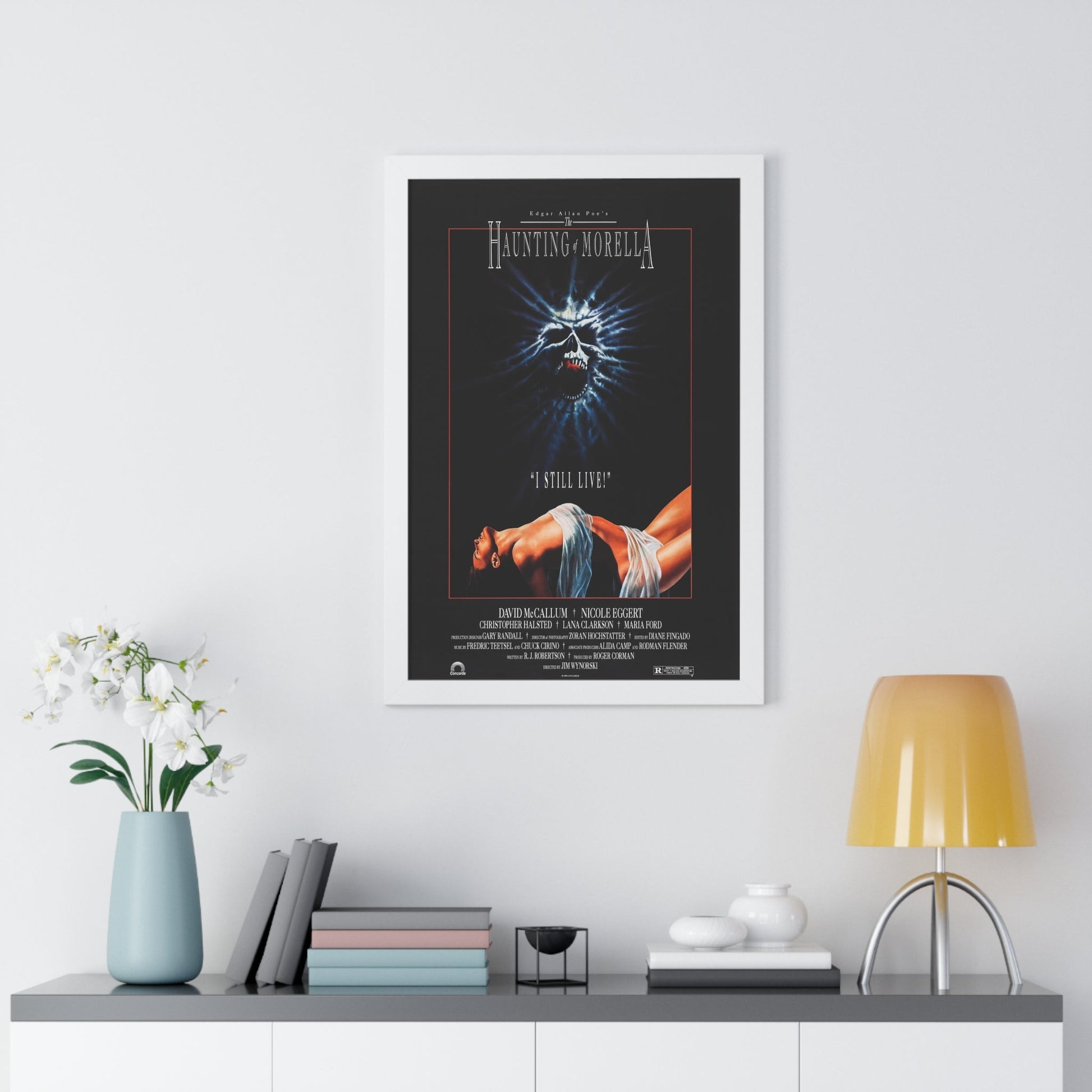 THE HAUNTING OF MORELLA 1990 - Framed Movie Poster-The Sticker Space