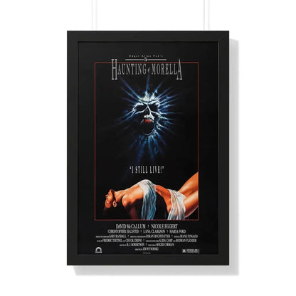 THE HAUNTING OF MORELLA 1990 - Framed Movie Poster 20" x 30" Black - The Sticker Space