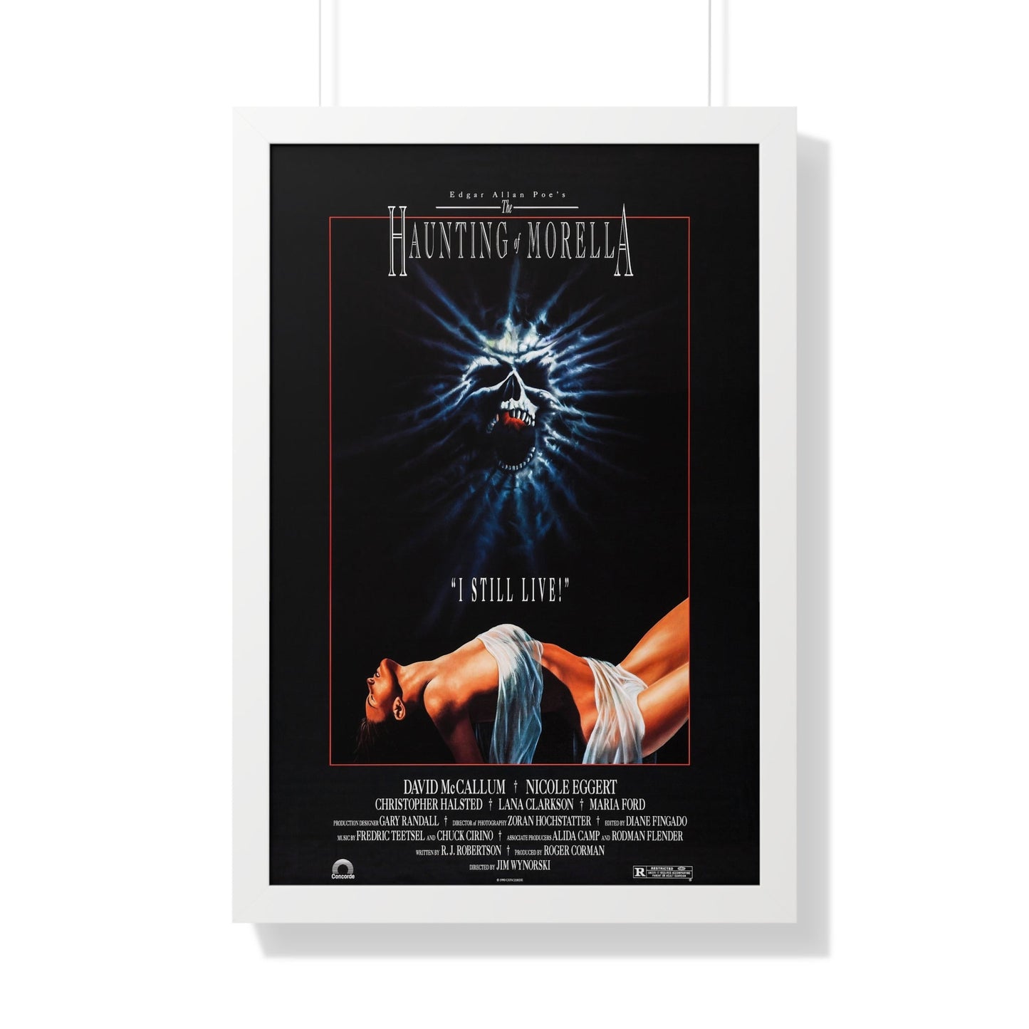 THE HAUNTING OF MORELLA 1990 - Framed Movie Poster-20" x 30"-The Sticker Space