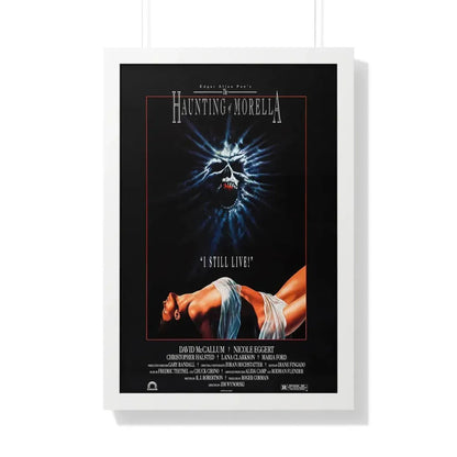 THE HAUNTING OF MORELLA 1990 - Framed Movie Poster 20" x 30" White - The Sticker Space