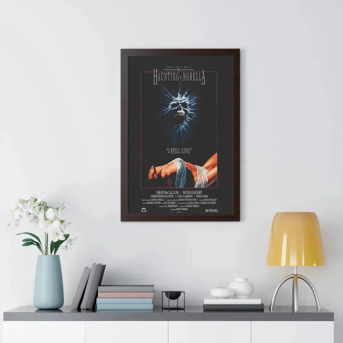 THE HAUNTING OF MORELLA 1990 - Framed Movie Poster - The Sticker Space
