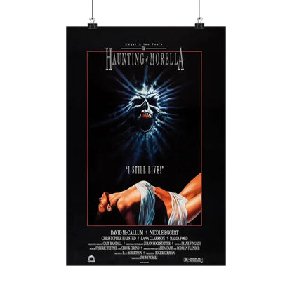 THE HAUNTING OF MORELLA 1990 - Paper Movie Poster 12″ x 18″ Matte - The Sticker Space