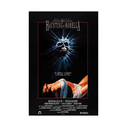 THE HAUNTING OF MORELLA 1990 - Paper Movie Poster - The Sticker Space