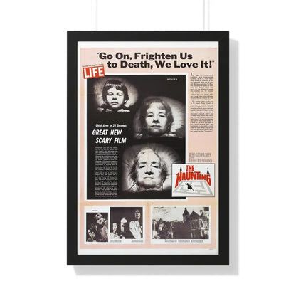 THE HAUNTING (TEASER) 1963 - Framed Movie Poster 20" x 30" Black - The Sticker Space