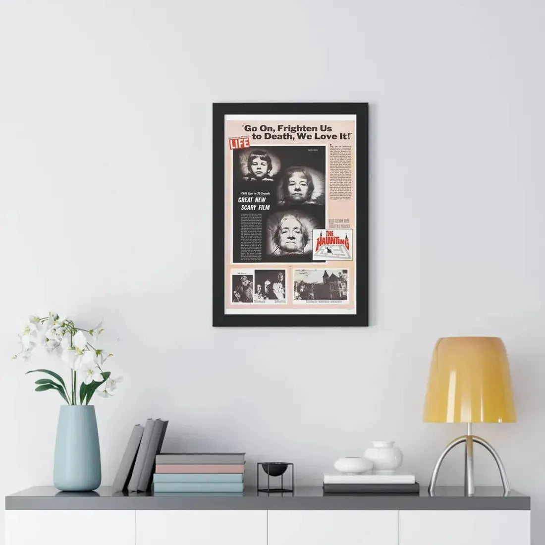 THE HAUNTING (TEASER) 1963 - Framed Movie Poster - The Sticker Space