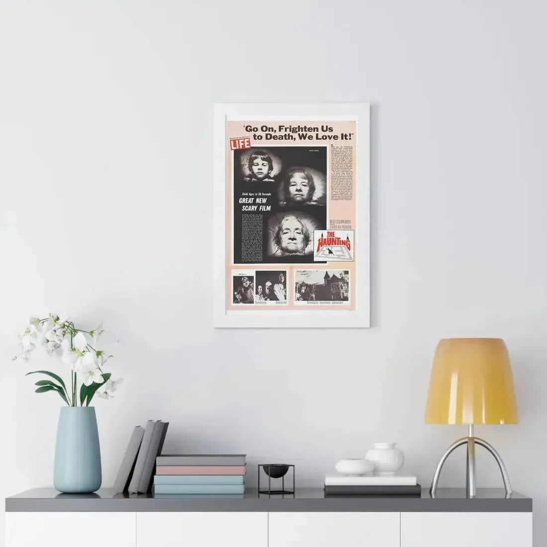 THE HAUNTING (TEASER) 1963 - Framed Movie Poster - The Sticker Space