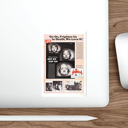 THE HAUNTING (TEASER) 1963 Movie Poster STICKER Vinyl Die-Cut Decal-The Sticker Space