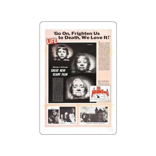 THE HAUNTING (TEASER) 1963 Movie Poster STICKER Vinyl Die-Cut Decal 2 Inch - The Sticker Space