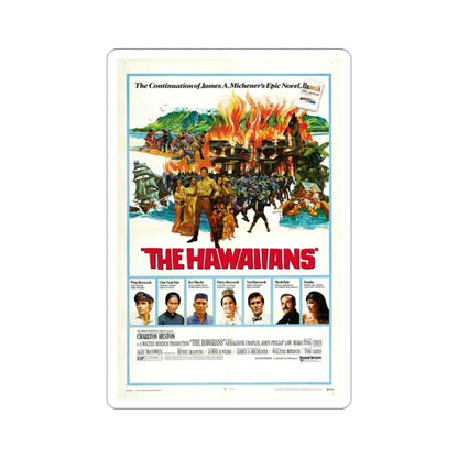 The Hawaiians 1970 Movie Poster STICKER Vinyl Die-Cut Decal 2 Inch - The Sticker Space