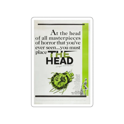THE HEAD 1959 Movie Poster STICKER Vinyl Die-Cut Decal 2 Inch - The Sticker Space