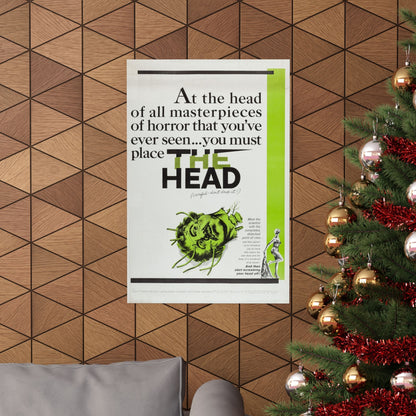 THE HEAD 1959 - Paper Movie Poster-The Sticker Space