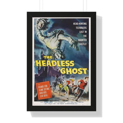 THE HEADLESS GHOST 1959 - Framed Movie Poster 16″ x 24″ Black - The Sticker Space