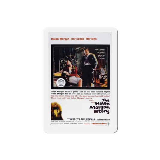The Helen Morgan Story 1957 Movie Poster Refrigerator Magnet 2 Inch - The Sticker Space