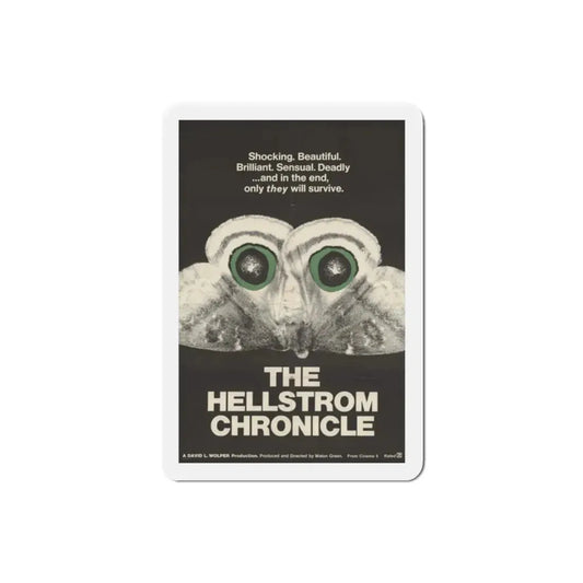 The Hellstrom Chronicle 1971 Movie Poster Refrigerator Magnet 2 Inch - The Sticker Space