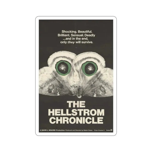 The Hellstrom Chronicle 1971 Movie Poster STICKER Vinyl Die-Cut Decal 2 Inch - The Sticker Space