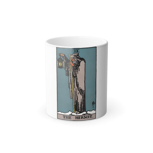 The Hermit (Tarot Card) Color Changing Mug 11oz-11oz-The Sticker Space