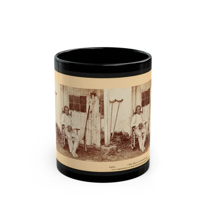 The Hero Of Gettysburg (U.S. Civil War) Black Coffee Mug-11oz-The Sticker Space