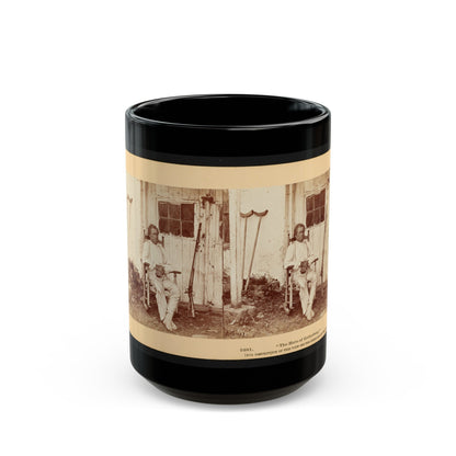 The Hero Of Gettysburg (U.S. Civil War) Black Coffee Mug-15oz-The Sticker Space