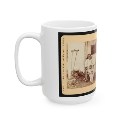 The Hero Of Gettysburg (U.S. Civil War) White Coffee Mug-The Sticker Space