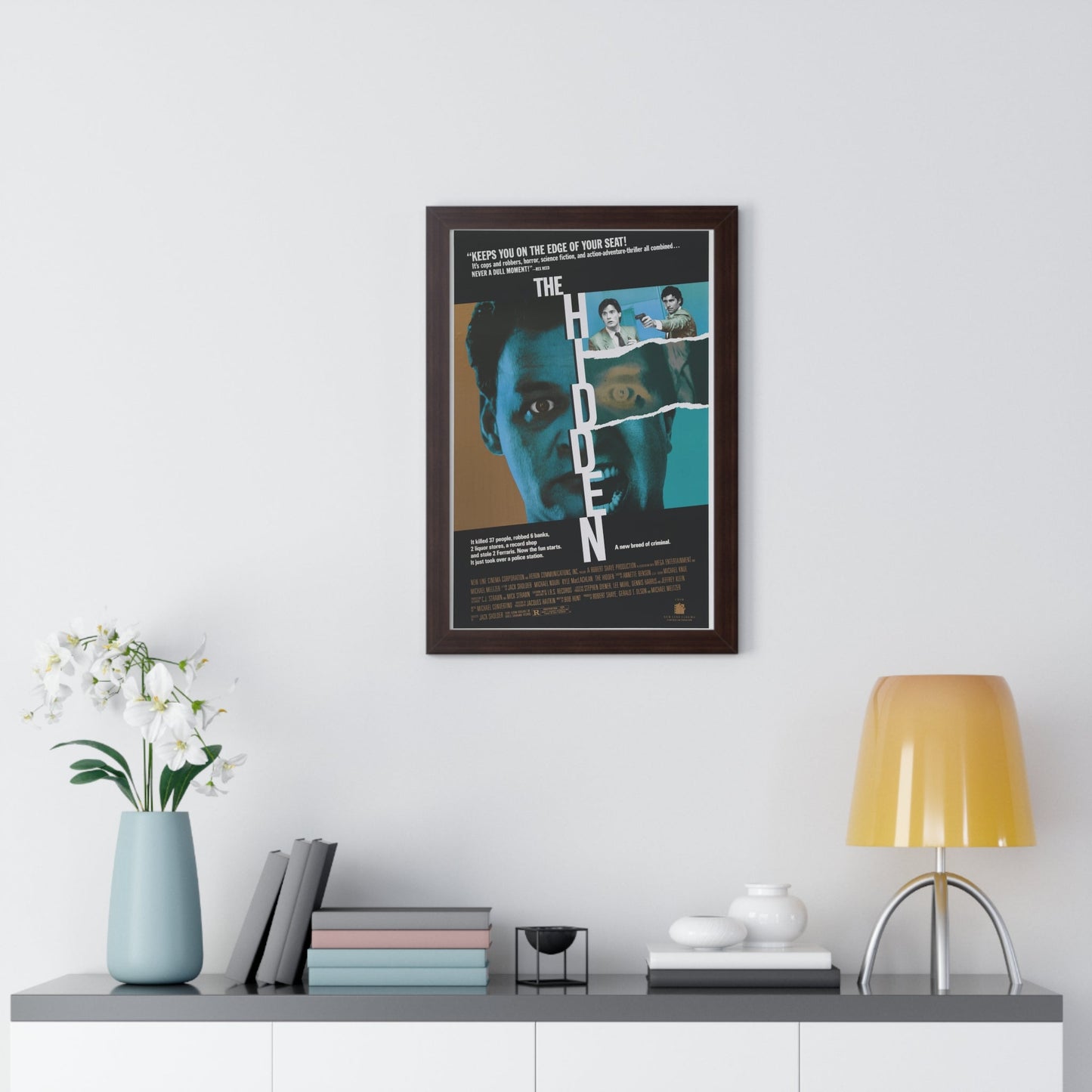 THE HIDDEN 1987 - Framed Movie Poster-The Sticker Space