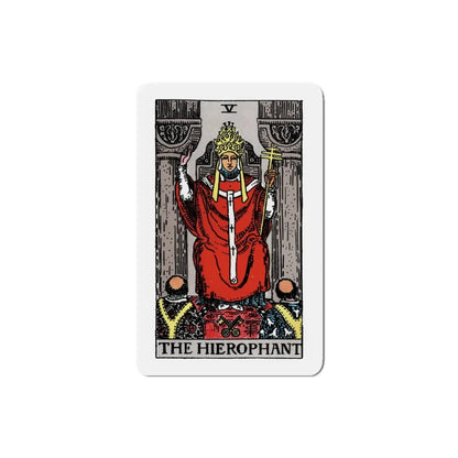The Hierophant (Tarot Card) Refrigerator Magnet 4 Inch - The Sticker Space