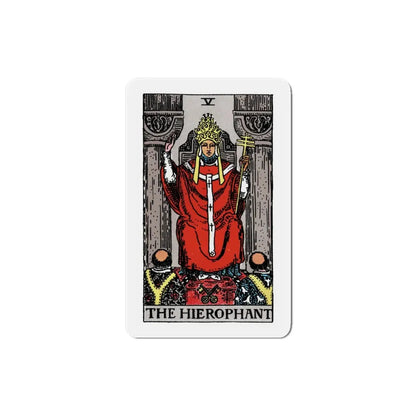 The Hierophant (Tarot Card) Refrigerator Magnet 6 Inch - The Sticker Space