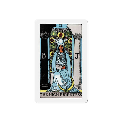 The High Priestess (Tarot Card) Refrigerator Magnet 2 Inch - The Sticker Space