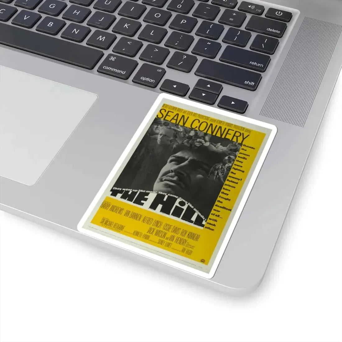 The Hill 1965 Movie Poster - STICKER Vinyl Kiss-Cut Decal - The Sticker Space