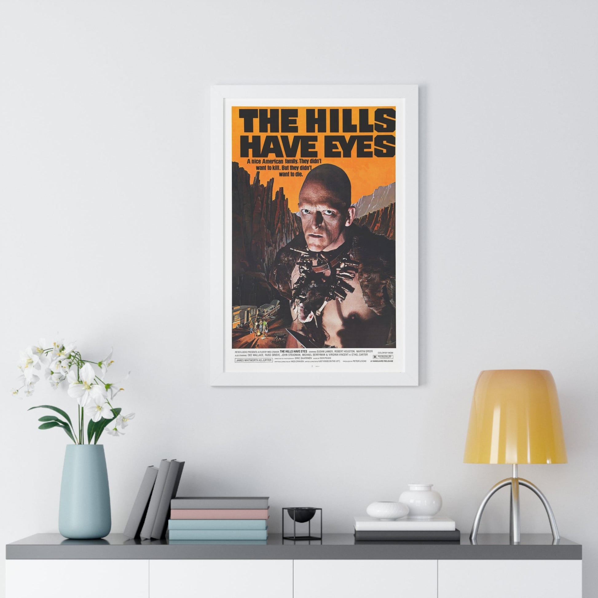 THE HILLS HAVE EYES 1977 - Framed Movie Poster-The Sticker Space