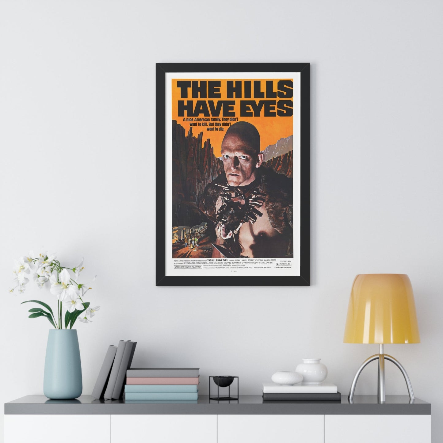 THE HILLS HAVE EYES 1977 - Framed Movie Poster-The Sticker Space