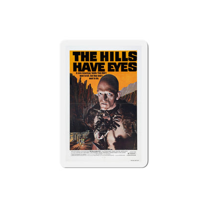 The Hills Have Eyes 1977 Movie Poster Die-Cut Magnet-3" x 3"-The Sticker Space